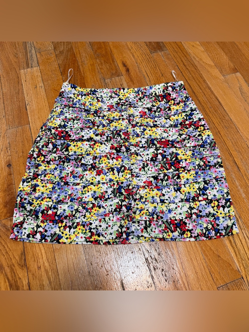 Zara Floral Mini Skirt - Yellow, Red, Purple, Blue, White